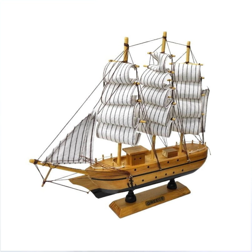 ιστιοφόρο-ξύλινο-διακοσμητικό-μικρό-με-βάση-27x26x6cm